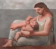 Mother and Child，作者 巴勃罗·毕加索