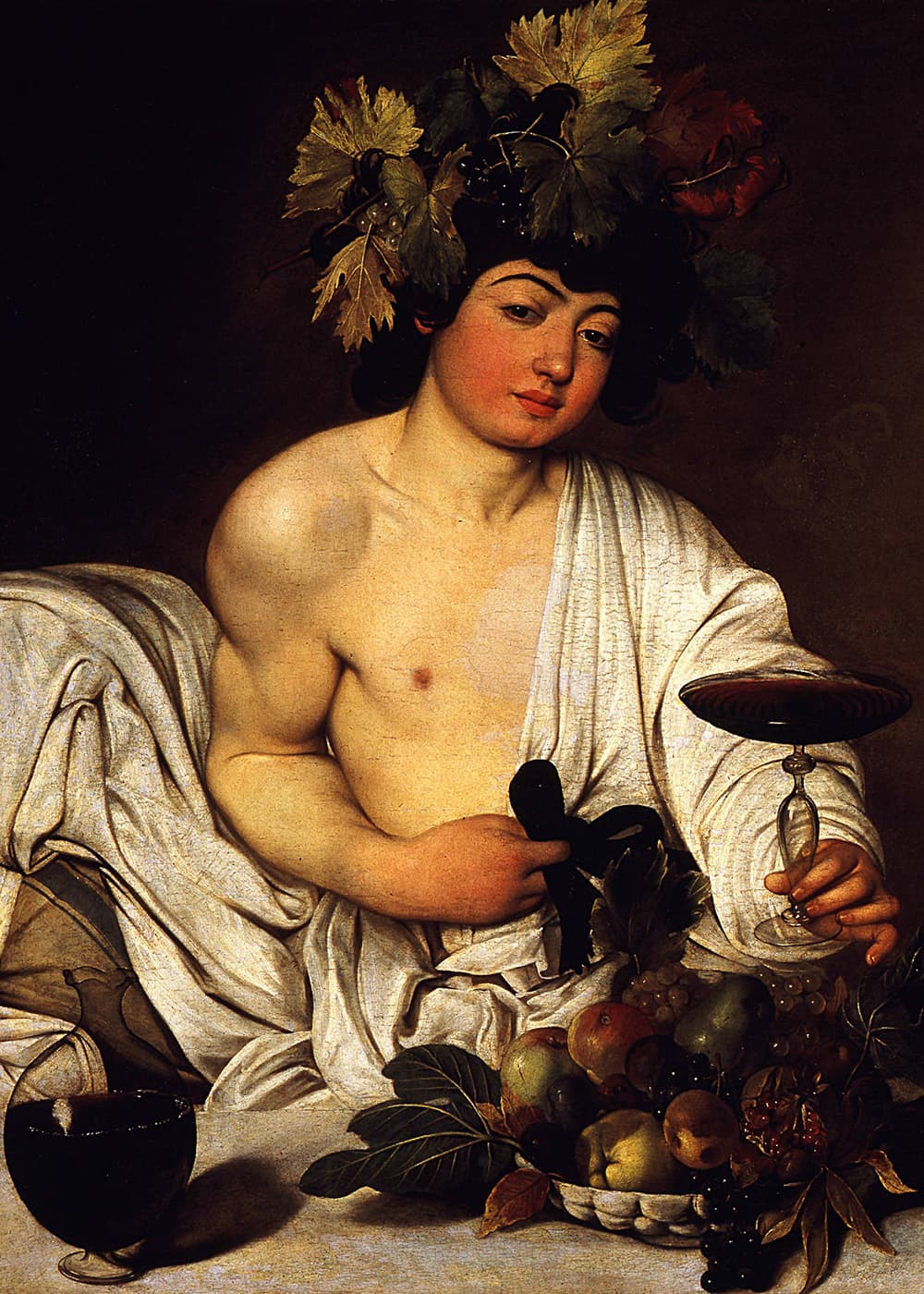 Bacchus，作者 卡拉瓦乔