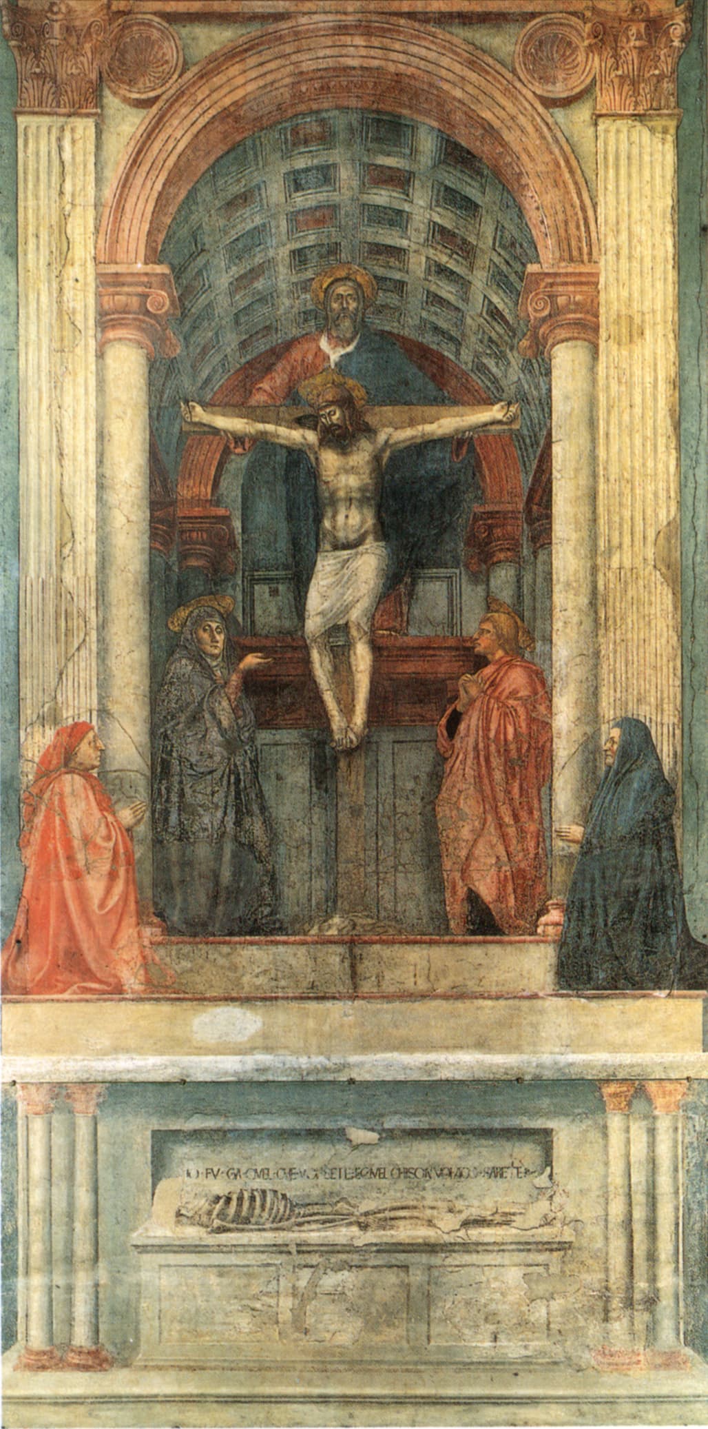 Holy Trinity，作者 马萨乔