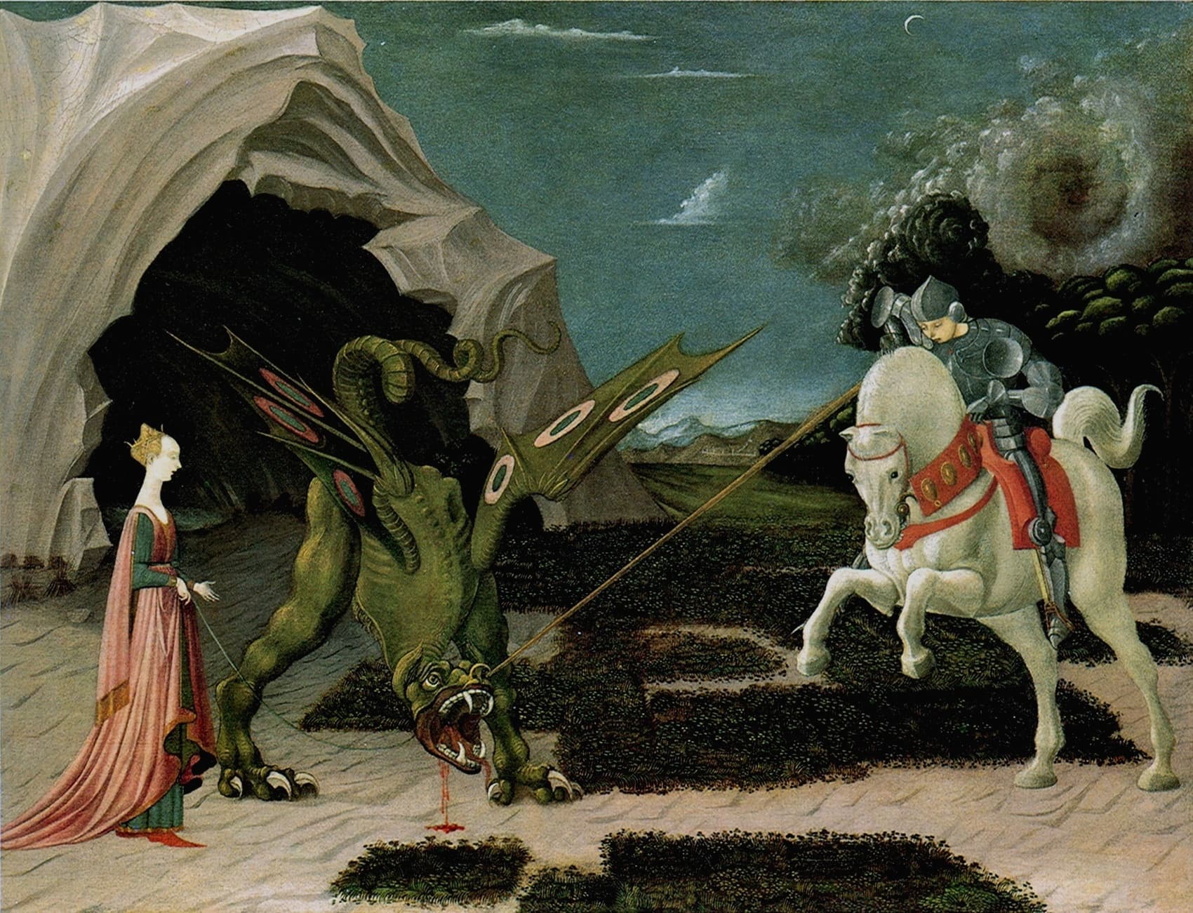 The Battle of San Romano，作者 保罗·乌切洛