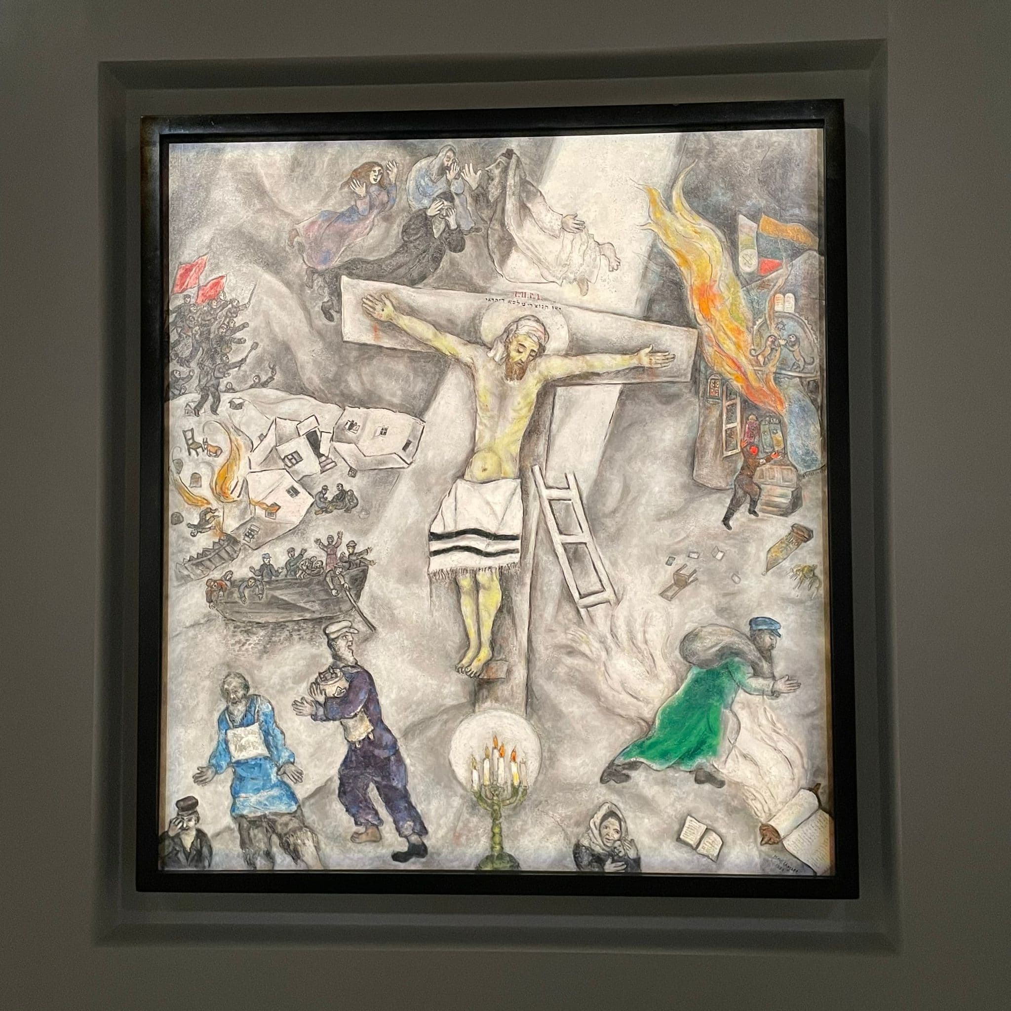 White Crucifixion，作者 马克·夏加尔