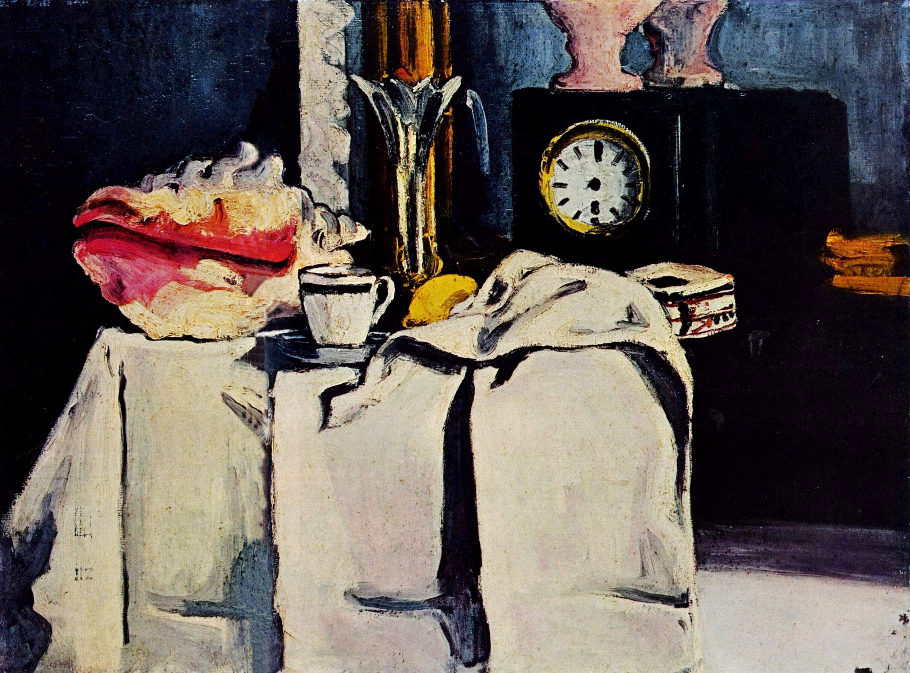 The Black Marble Clock，作者 Paul Cézanne