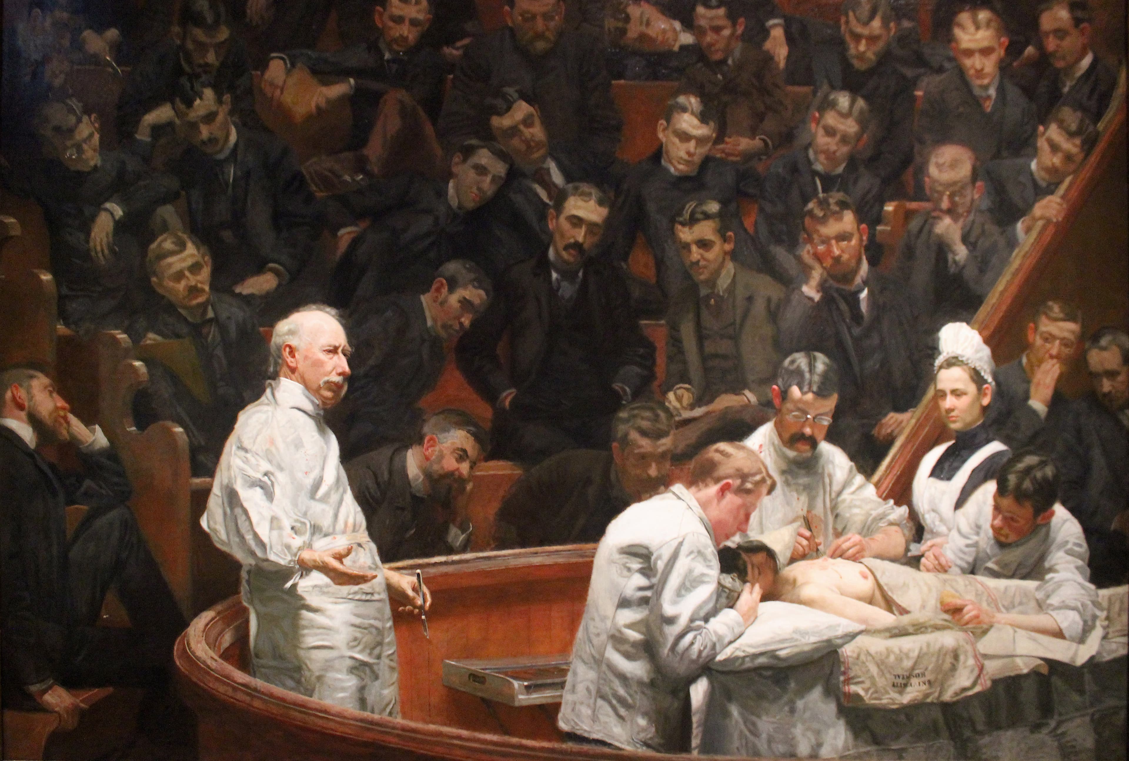 The Agnew Clinic，作者 Thomas Eakins