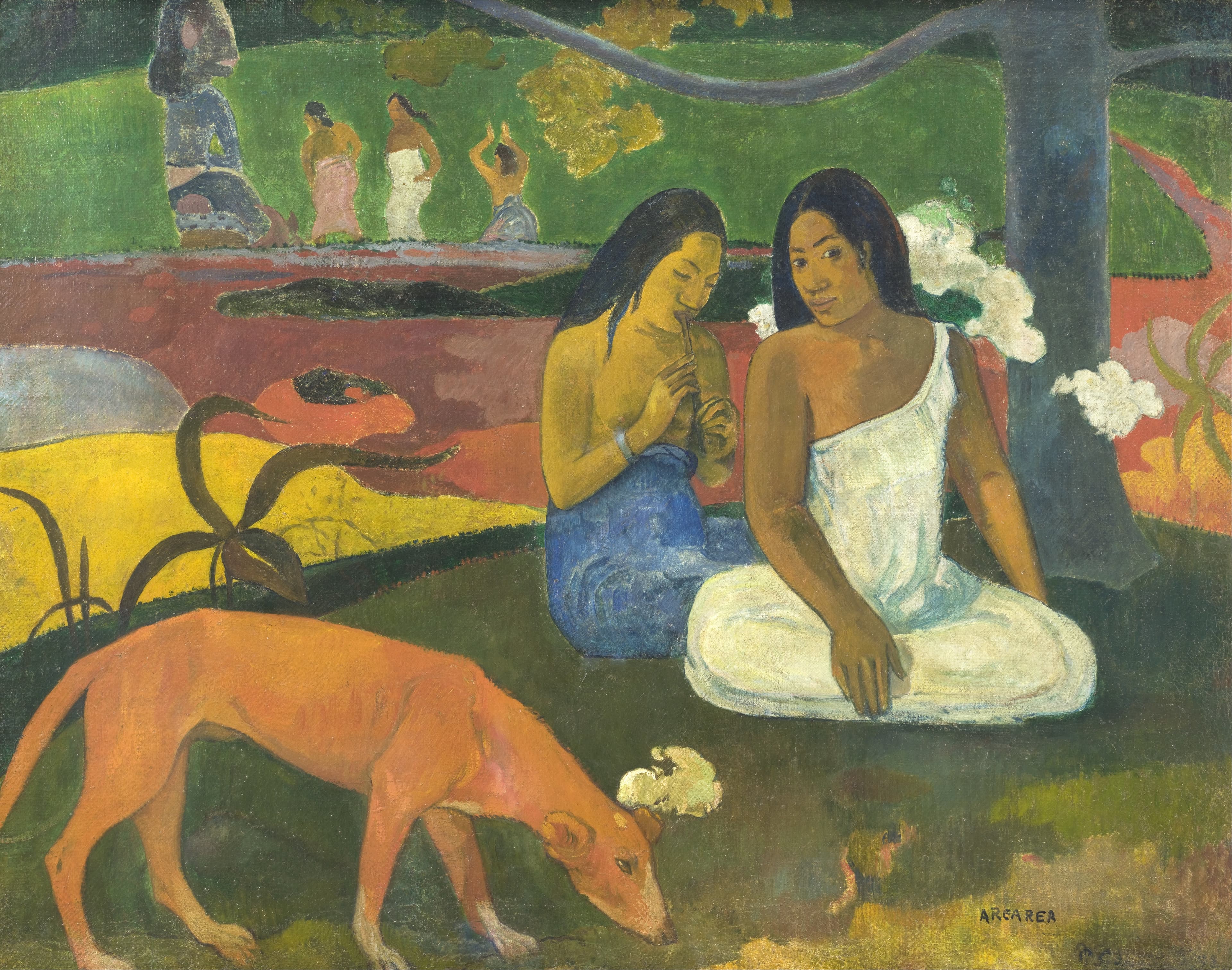 Arearea，作者 Paul Gauguin