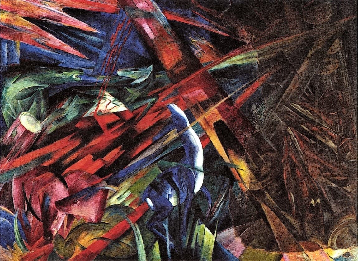 Fate of the Animals，作者 Franz Marc