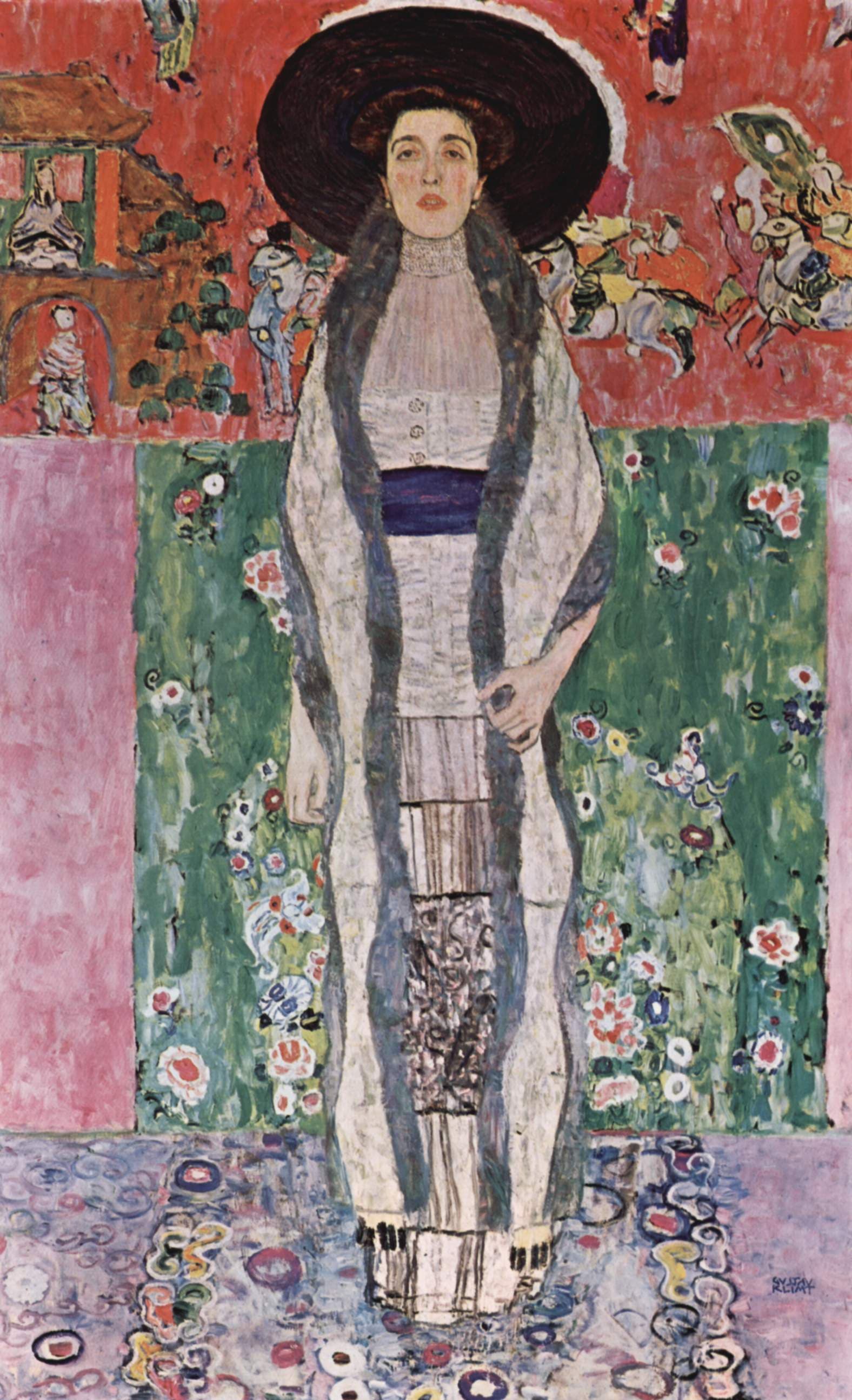 Portrait of Adele Bloch-Bauer I，作者 古斯塔夫·克里姆特