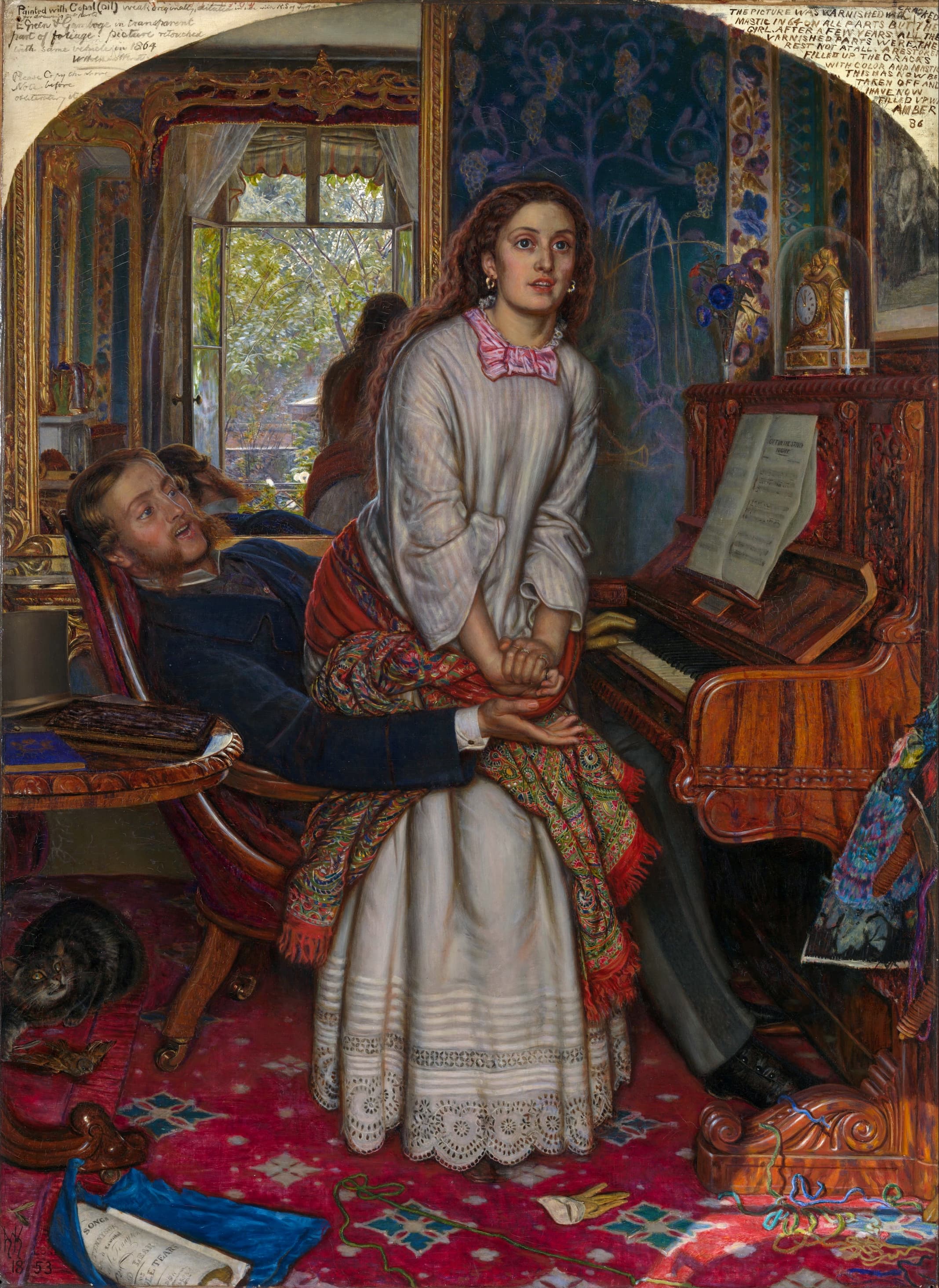 The Awakening Conscience，作者 William Holman Hunt