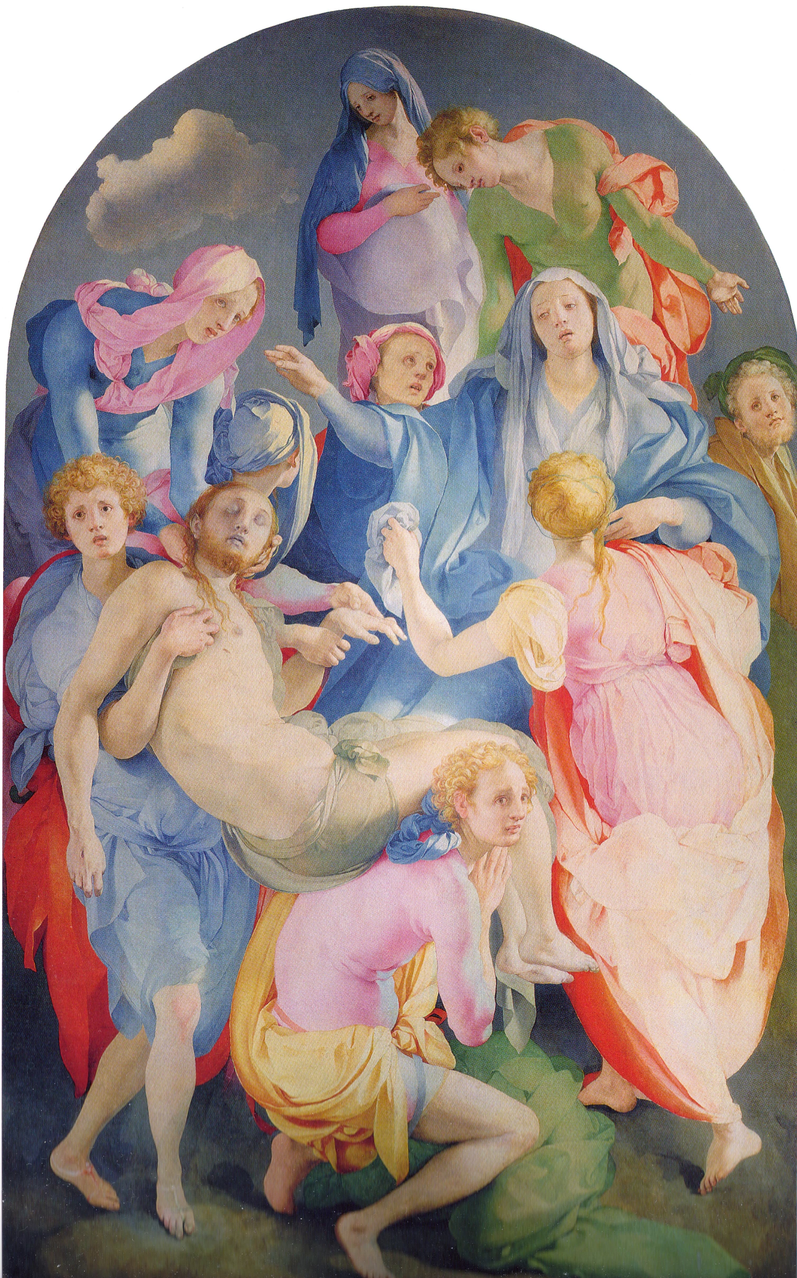 Deposition from the Cross，作者 Pontormo