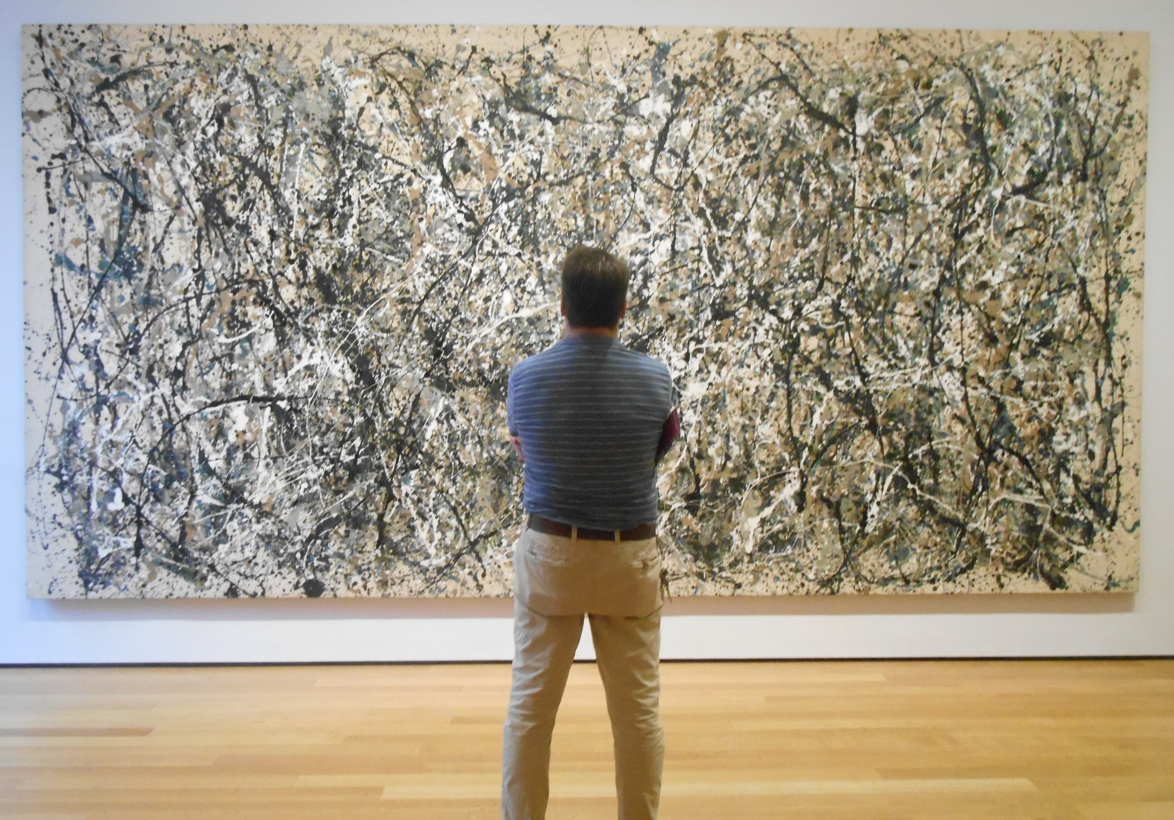 One: Number 31, 1950，作者 Jackson Pollock