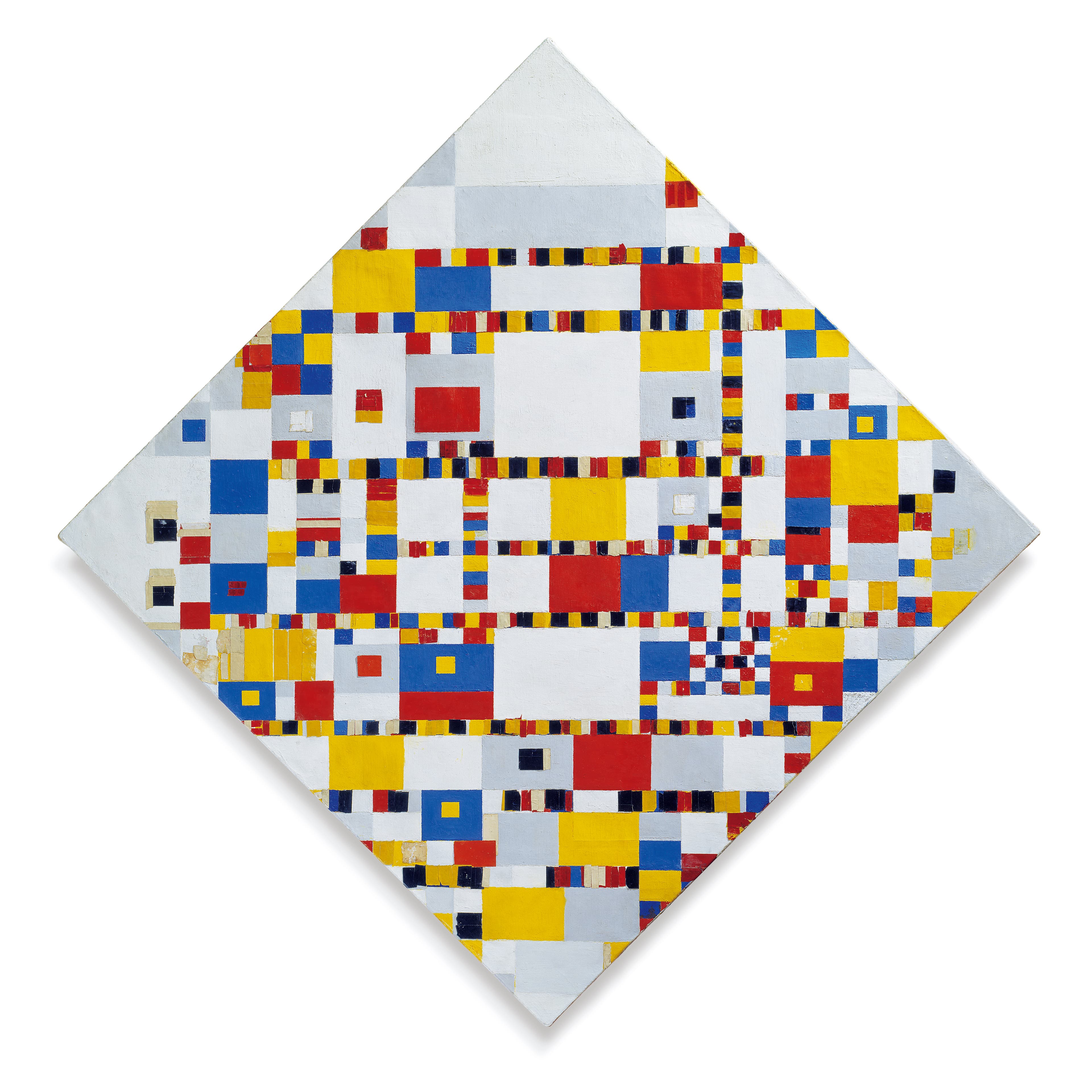 Victory Boogie Woogie，作者 Piet Mondrian