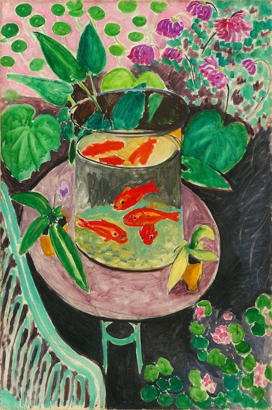 Goldfish，作者 Henri Matisse