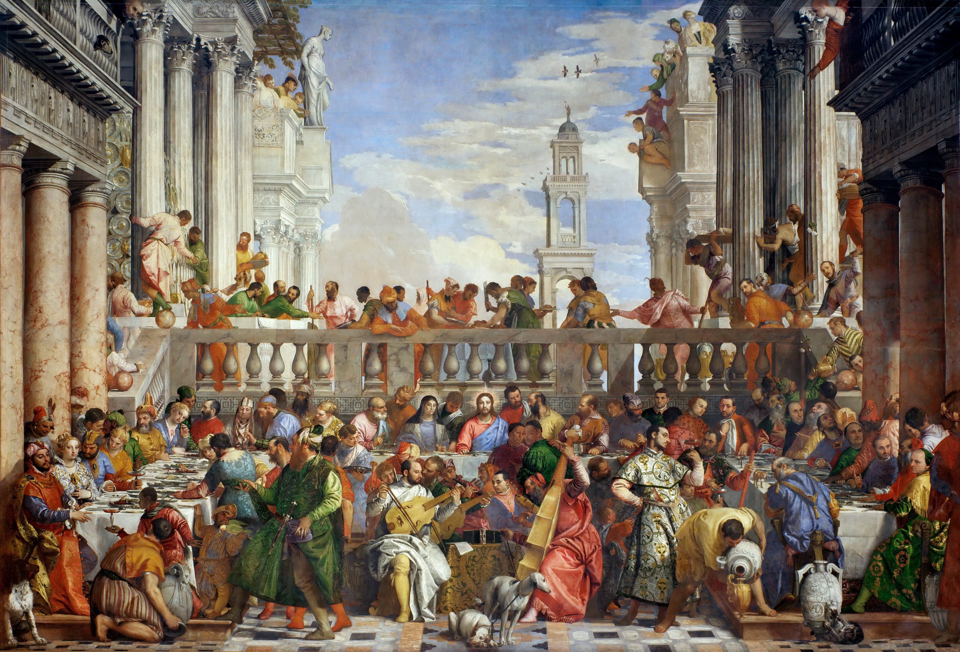 The Wedding at Cana，作者 Paolo Veronese