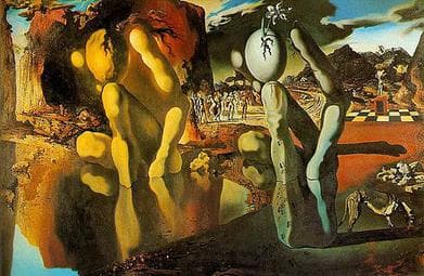 Metamorphosis of Narcissus，作者 Salvador Dalí