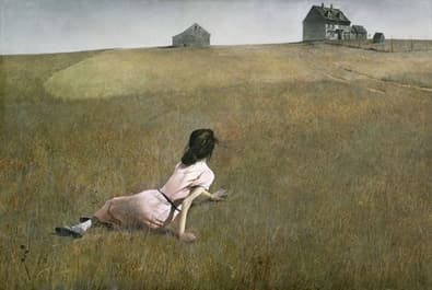 Christina's World，作者 安德鲁·怀斯