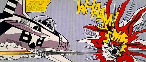 Whaam!，作者 Roy Lichtenstein