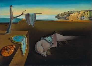 The Persistence of Memory，作者 萨尔瓦多·达利