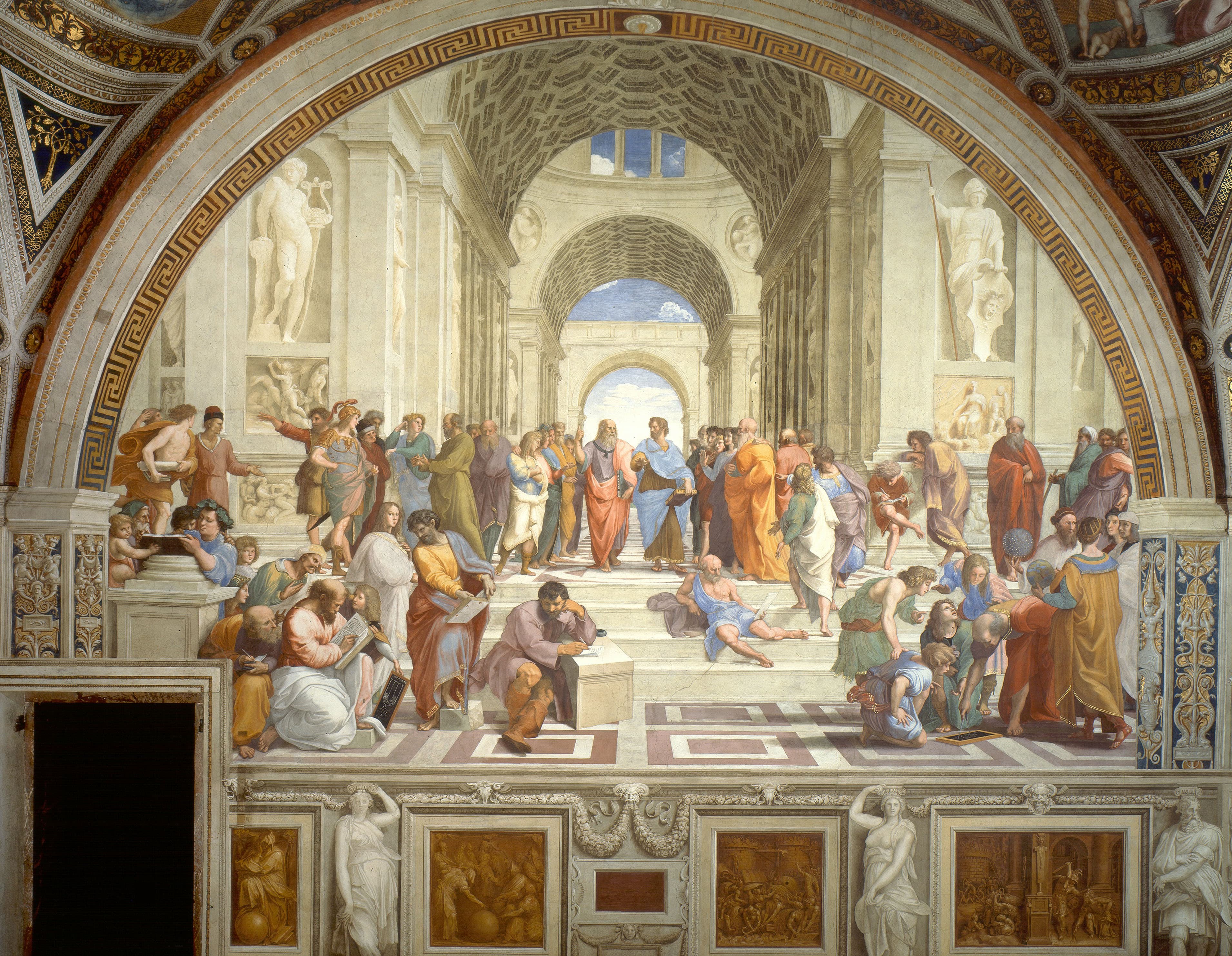 The School of Athens,作者 拉斐尔