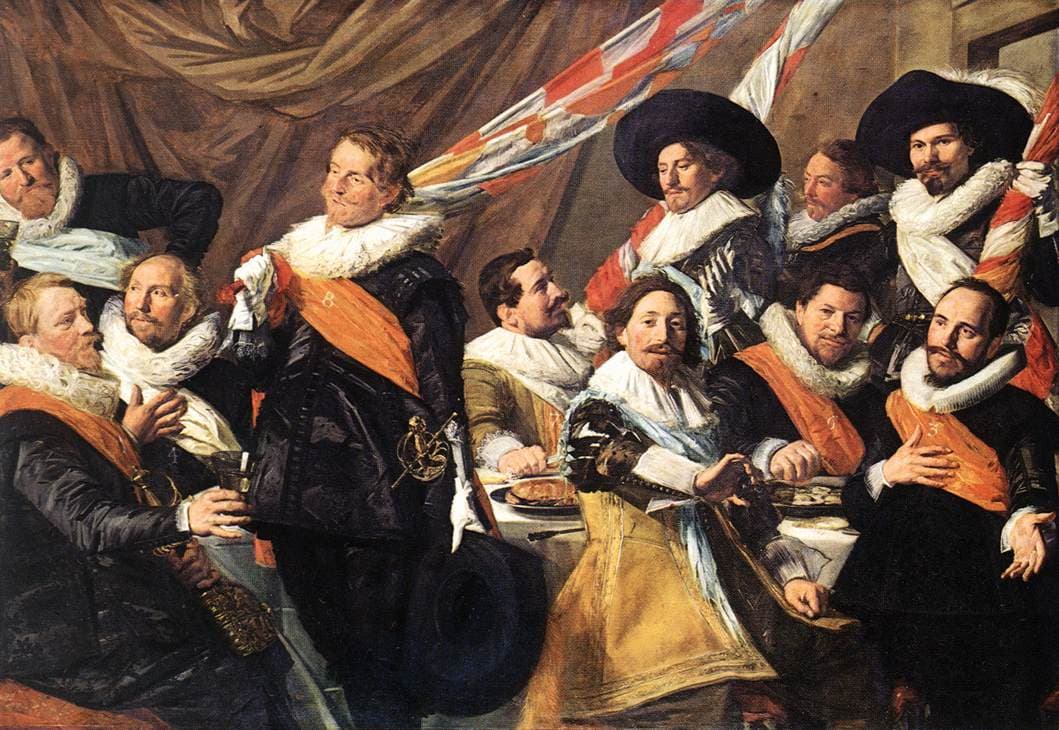 Banquet of the Officers of the St George Militia Company,作者 弗朗斯·哈尔斯