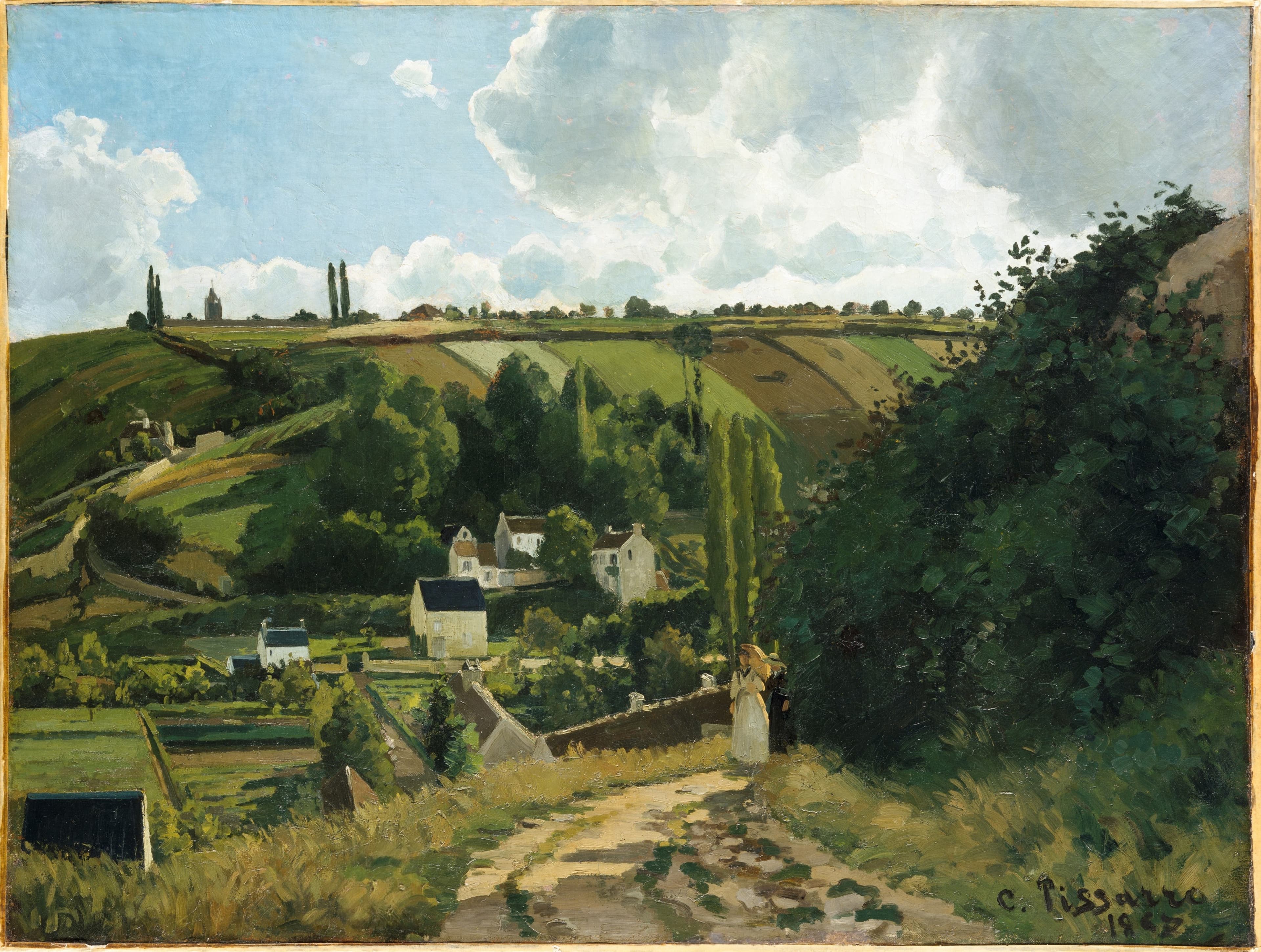 Jalais Hill, Pontoise,作者 卡米耶·毕沙罗
