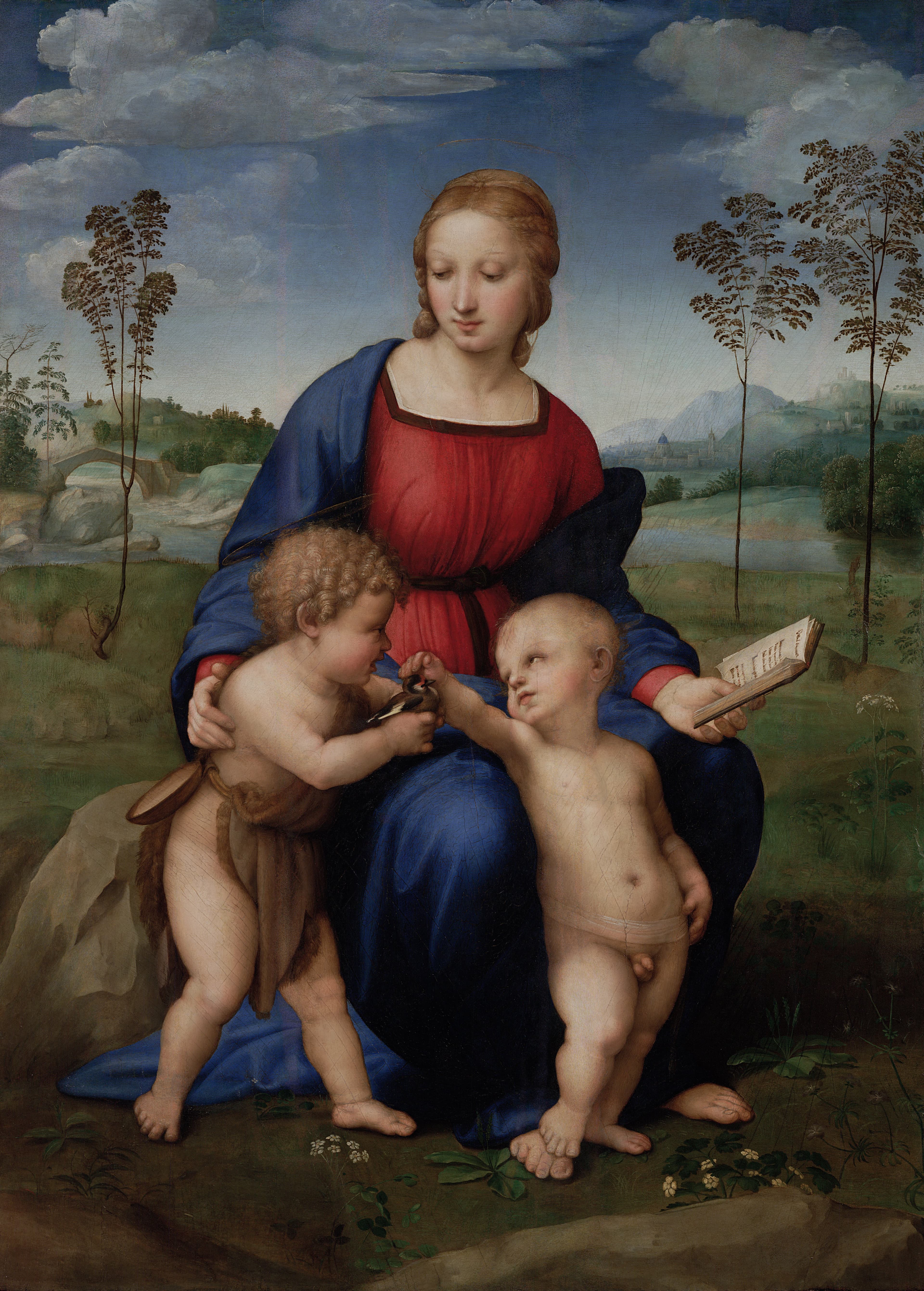 Madonna of the Goldfinch,作者 拉斐尔