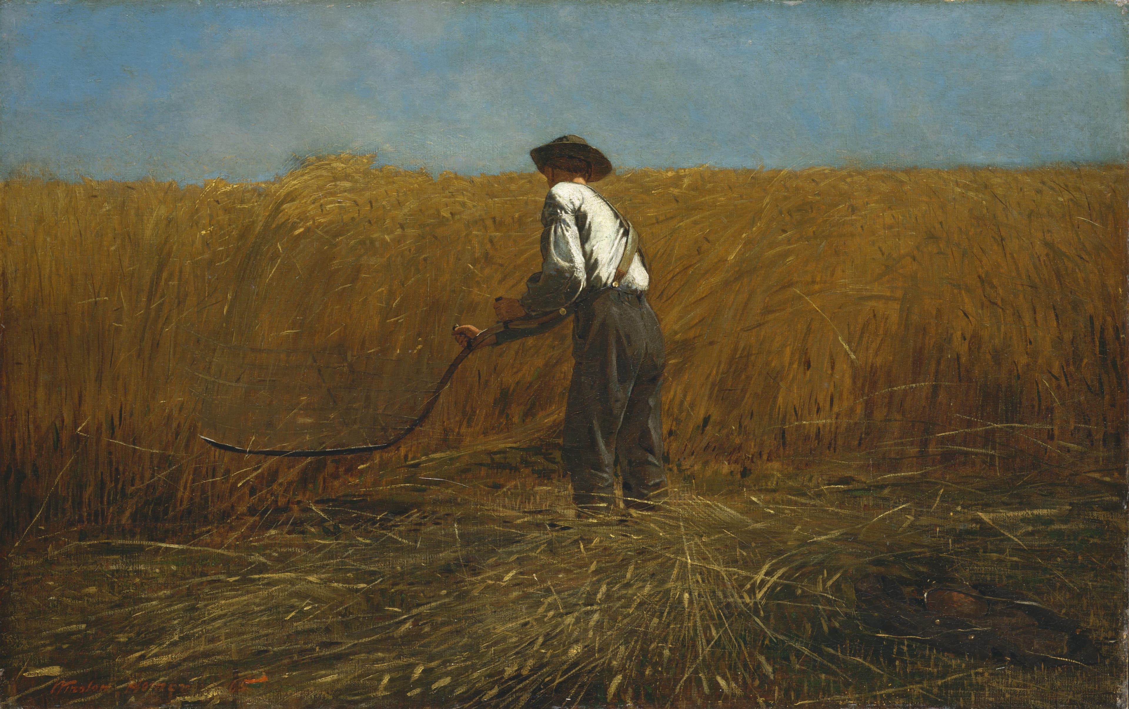 The Veteran in a New Field,作者 Winslow Homer