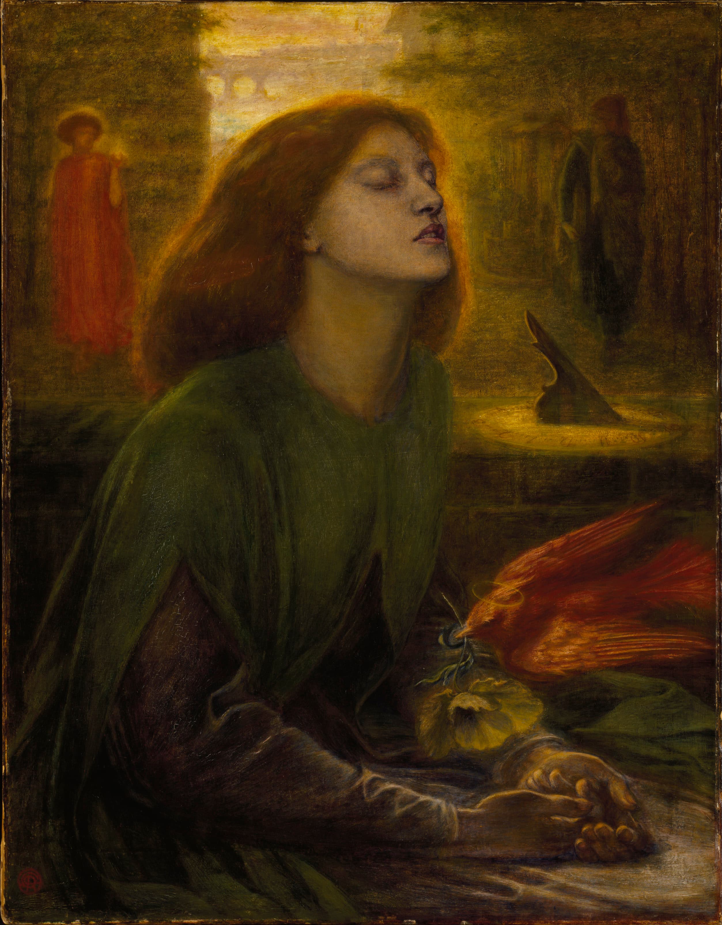 Beata Beatrix,作者 Dante Gabriel Rossetti